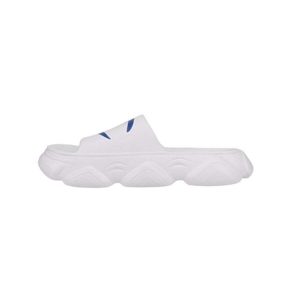 Champion Kid Meloso Squish Slides Slipon Sandal Shoe CP102003Y White Blue Size 4 - Picture 3 of 7